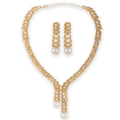 Shining Diva Fancy Necklace Jewellery Set for Women - Image 2