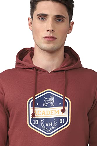 Van Heusen Men Cotton Blend Hooded Neck Sweatshirt - Image 5