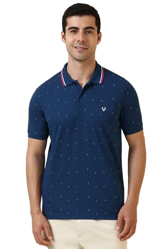 Allen Solly Men Polycotton Regular Fit Double Colour Polo - Image 2