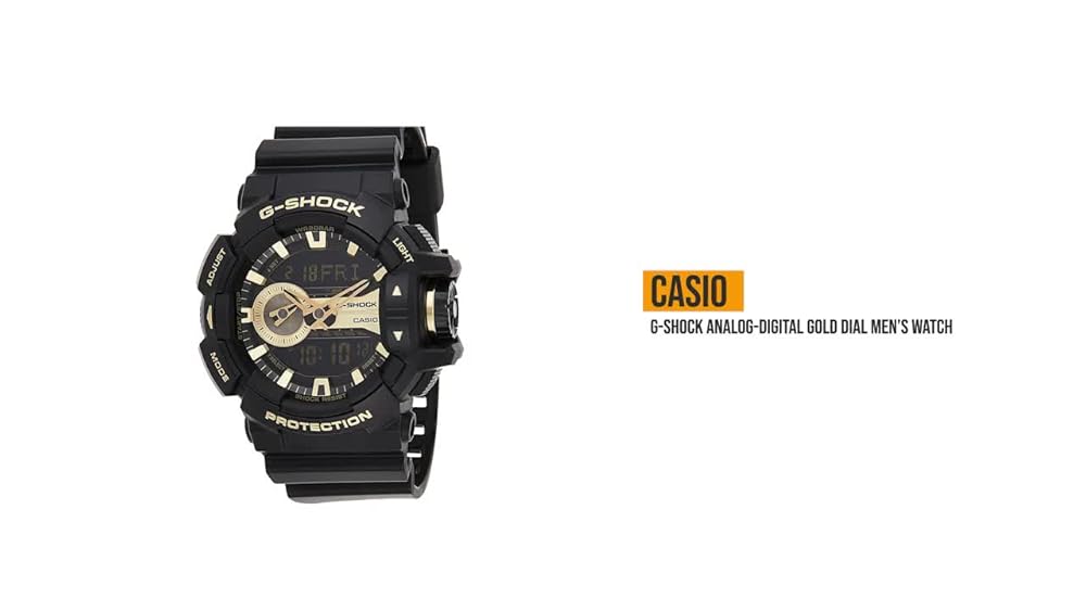 Casio G-Shock GA-400GB-1A9DR Analog-Digital Men Watch - Image 3