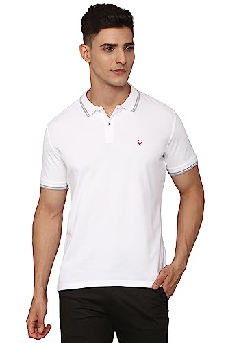 Allen Solly Men's 100% Cotton Regular Fit T-Shirt - Image 2