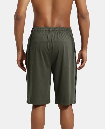 Jockey 9426 Men's Regular Fit Solid Shorts with Pockets - Image 5