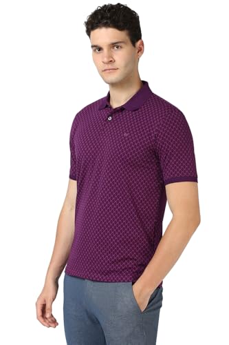 Peter England Men's Cotton Modern Fit T-Shirt - Image 3