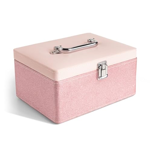 UrbanThreads Makeup Box Vanity Organizer for Women - Image 2