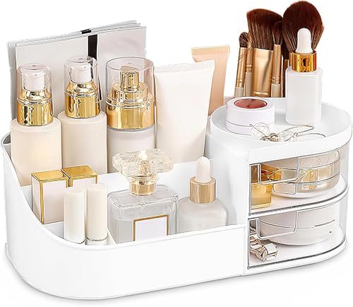 ZUKU Makeup Organizer Stand Desk Storage Cosmetic Box - Image 2