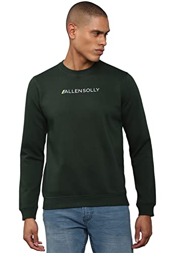 Allen Solly Men Cotton Crew Neck Sweatshirt - Image 2