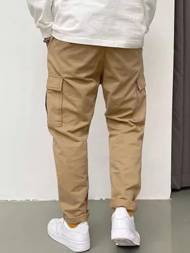 Leriya Fashion Men Mid Rise Polyester Linen Pants – Comfortable Summer Trousers with Drawstring | Re - Authentic Leriya Clothing | UrbanThreads - Image 3