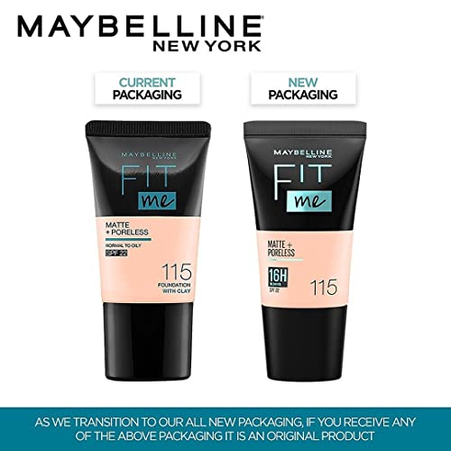 Maybelline New York Liquid Foundation Matte & Poreless Full Coverage - Image 4
