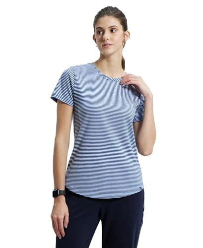 Jockey Women's Super Combed Cotton Stripe T-Shirt - Image 2