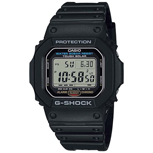 Casio G-Shock Tough Solar Digital Watch Black Resin - Image 2
