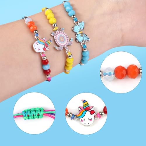 Shining Diva 12PCS Stylish Bracelets for Girls Kids - Image 4