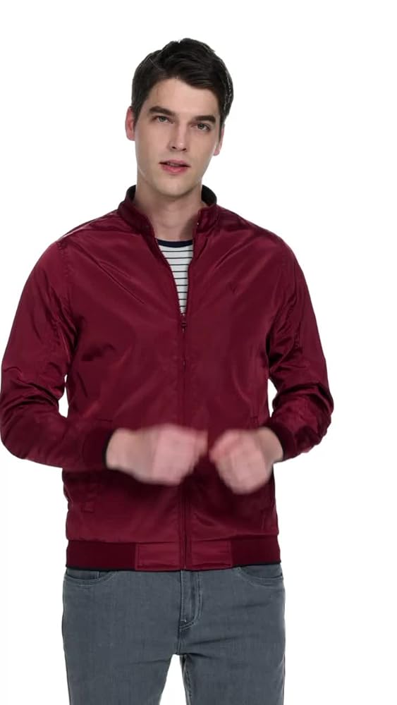 Allen Solly Men's Polyester Casual Jacket - Image 3