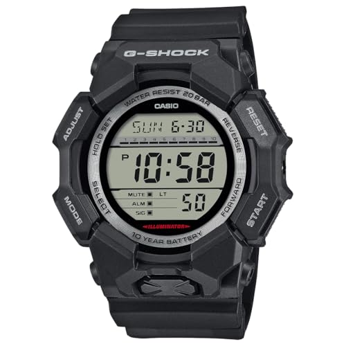 Casio G-Shock GD-010-1DR Digital Black Dial Men - Image 2
