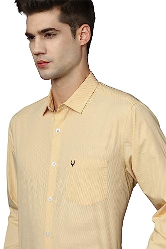 Allen Solly Men's 100% Cotton Regular Fit Shirt - Image 5