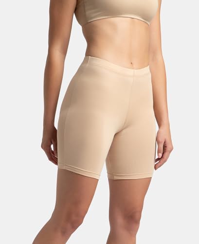 Jockey Women's High Coverage Cotton Elastane Mid Waist Shorties - Image 4