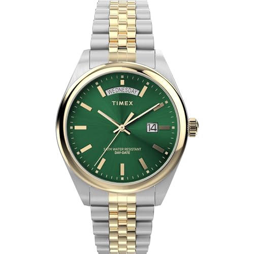 TIMEX Legacy Analog Watch Green Dial Multicolor Bracelet - Image 2