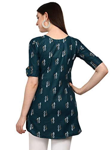 Leriya Fashion Women's Lycra Regular Fit Casual Kurti - Authentic Leriya Clothing | UrbanThreads - Image 4