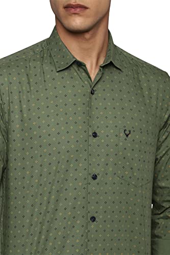 Allen Solly Men's 100% Cotton Straight Fit Shirt - Image 5
