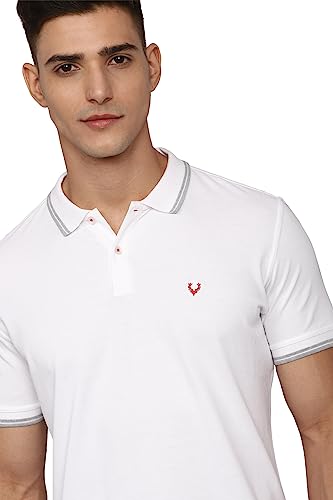 Allen Solly Men's 100% Cotton Regular Fit T-Shirt - Image 5