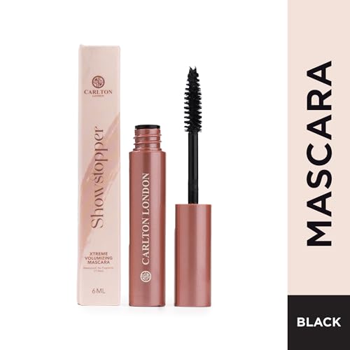 Carlton London Showstopper Black Mascara Curls Lashes - Image 4