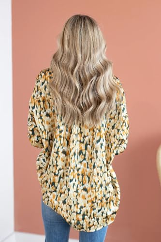 Leriya Fashion Women's Rayon Oversized Fit Top Korean Style Long Sleeve Oversized Button Down| Workw - Authentic Leriya Clothing | UrbanThreads - Image 4