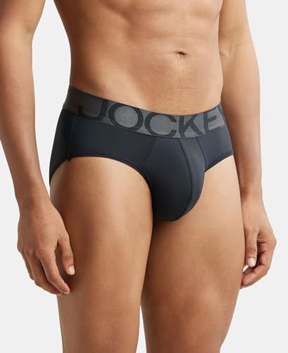 Jockey Men's Tactel Microfiber Stretch Solid Brief - Image 5
