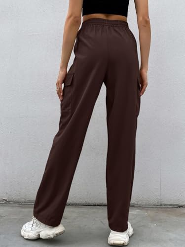 Leriya Fashion Women’s Parachute Cargo Pants – High Waist Flared Korean Trousers with Pockets | Tren - Authentic Leriya Clothing | UrbanThreads - Image 3