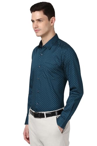Peter England Men's Formal Shirt Cotton Regular Fit Full Sleeves - Image 3