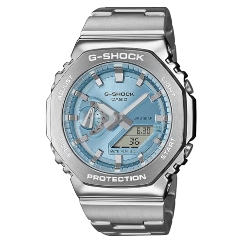 Casio G-Shock GM-2110D Blue Metal Watch - Image 2