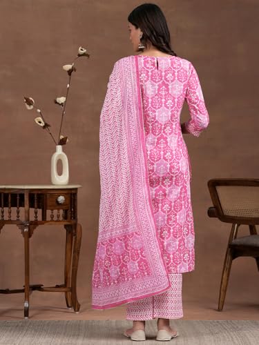 Libas Women's Cotton Kurta Set - Authentic Libas Clothing | UrbanThreads - Image 4