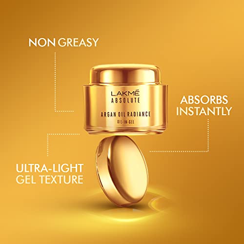 Lakme Absolute Argan Oil Radiance Oil-In Gel 50G - Image 5