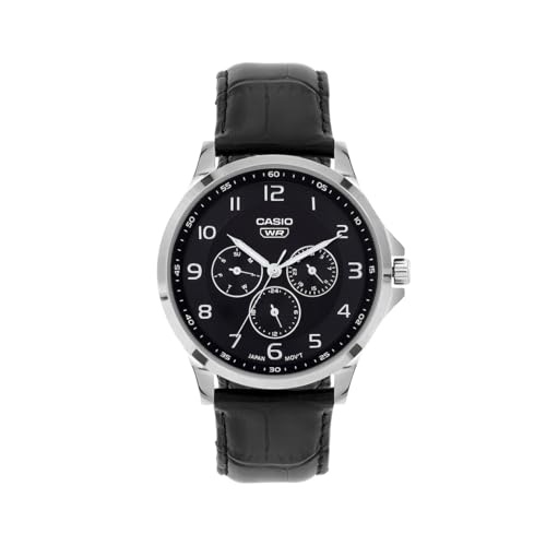 Casio Enticer Black Dial Watch for Men - Image 2