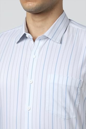 Van Heusen Men Polycotton Striped Slim Fit Shirt - Authentic Van Clothing | UrbanThreads - Image 5