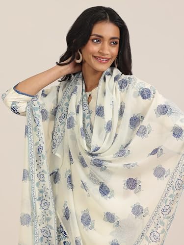 Elegant Printed Silk Blend Kurta Set | UrbanThreads.in - Image 4