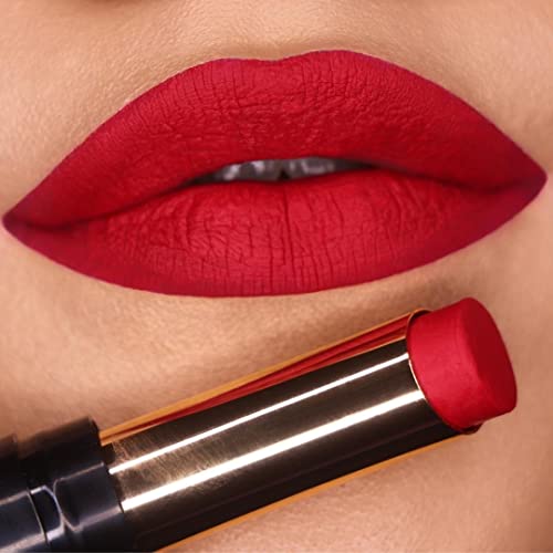 Iba Ultra Matte Lipstick 01 Nikkah Red 3.2g for Women - Image 4