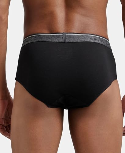 Jockey Men's Regular Plain Square Cut Brief - Image 4