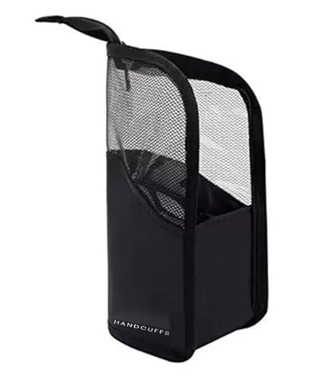 UrbanThreads Handcuffs Polyester Makeup Bag