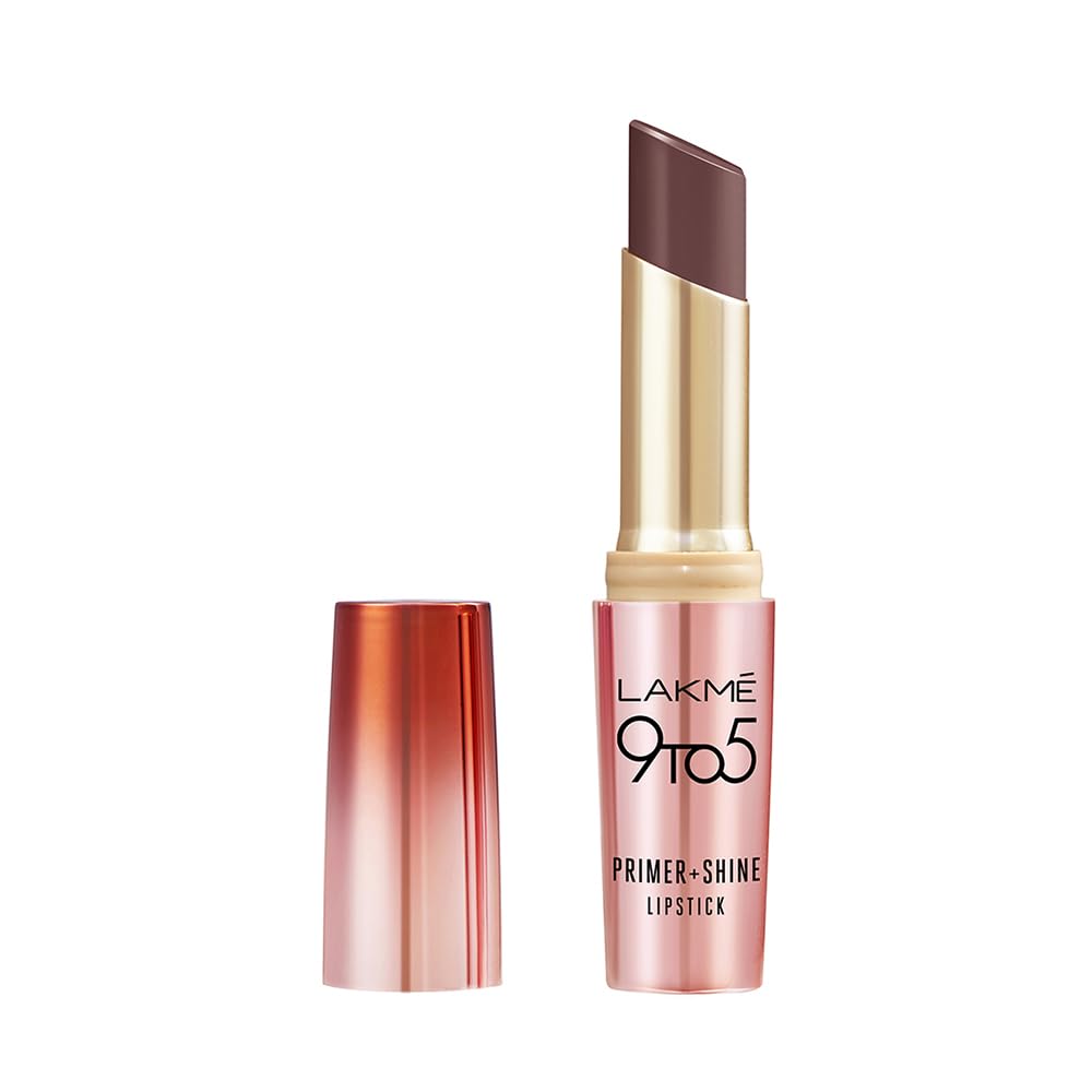 Lakme 9to5 P+S Lipstick SB1 Chocolate Brown