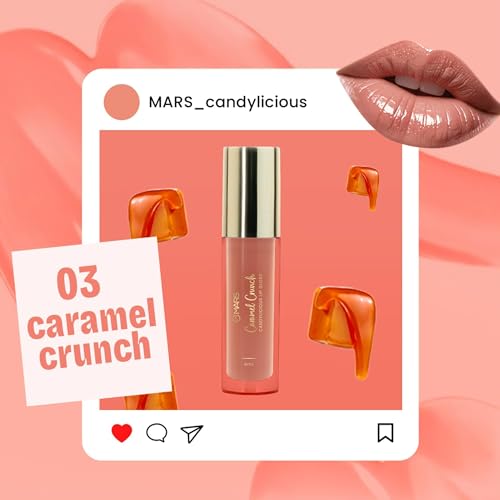 MARS Candylicious Sheer Lip Gloss for Women - Hydrating Non-Sticky - Image 5