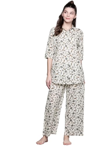 Libas Womens Printed Cotton Night Suit Set for Women - Authentic Libas Clothing | UrbanThreads - Image 2