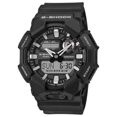 Casio G-Shock GA-010-1A1DR Analog-Digital Black Dial Men - Image 2