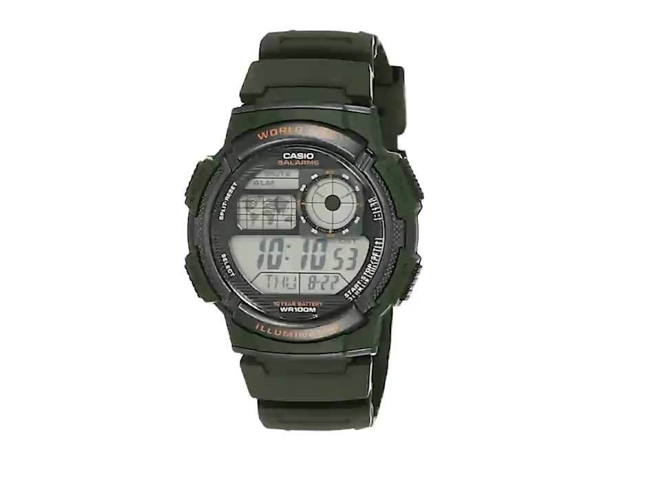 Casio Youth Grey Digital Watch - Image 3