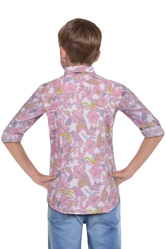 Allen Solly Boy's Cotton Regular Fit Shirt - Image 3