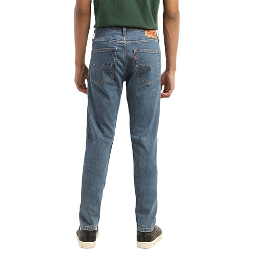 Levi's Men's 511 Slim Fit Mid Rise Blue Jeans - Image 4