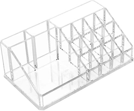 NYALKARAN Acrylic Cosmetic Organizer 16 Compartments