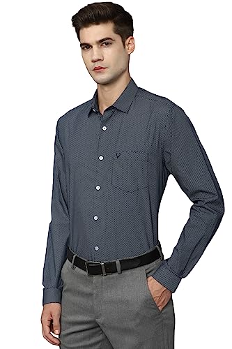 Allen Solly Men's 100% Cotton Regular Fit Shirt - Image 4