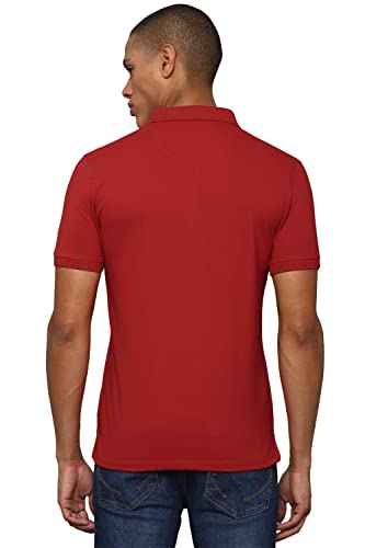 Allen Solly Men's Cotton Solid Regular Fit Polo Shirt - Image 4