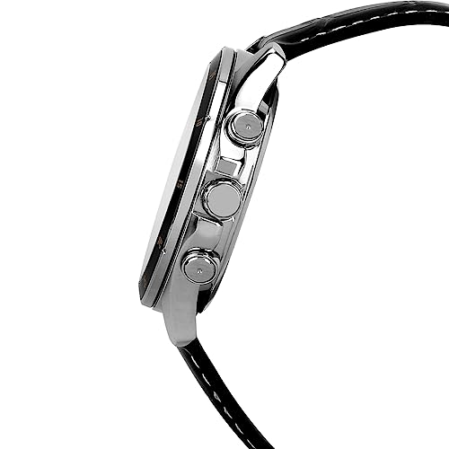 Casio Enticer Chronograph Black Dial Men's Watch MTP-1374L-1AVDF - Image 4