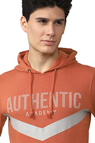 Van Heusen Men Cotton Blend Hooded Neck Sweatshirt - Authentic Van Clothing | UrbanThreads - Image 5