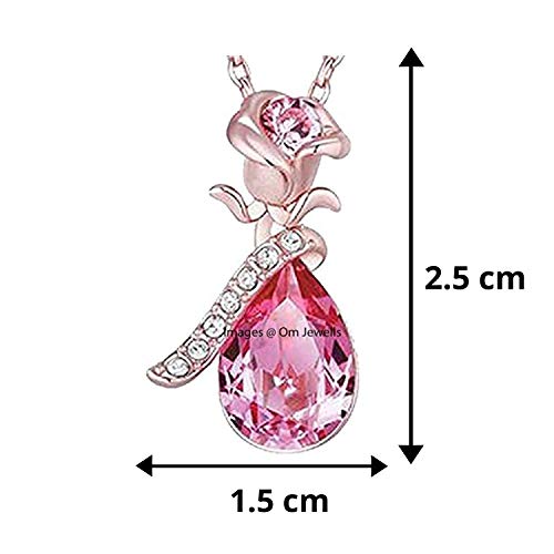 Om Jewells Rose Gold Jewellery Combo 2 Adjustable Bracelets - Image 4